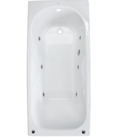 Ванна Roca Malibu 160x70 (без ручек) с гидромассажем
