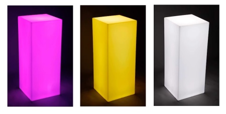 Светильник Колонна 30х20 питание от сети 220В, RGB