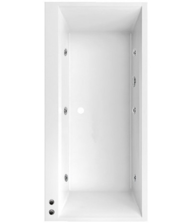 Ванна Villeroy Boch Squaro Edge 170x75 (Белая) с гидромассажем